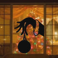 Christmas Ornament Window Cling Decal | Reusable | Durable