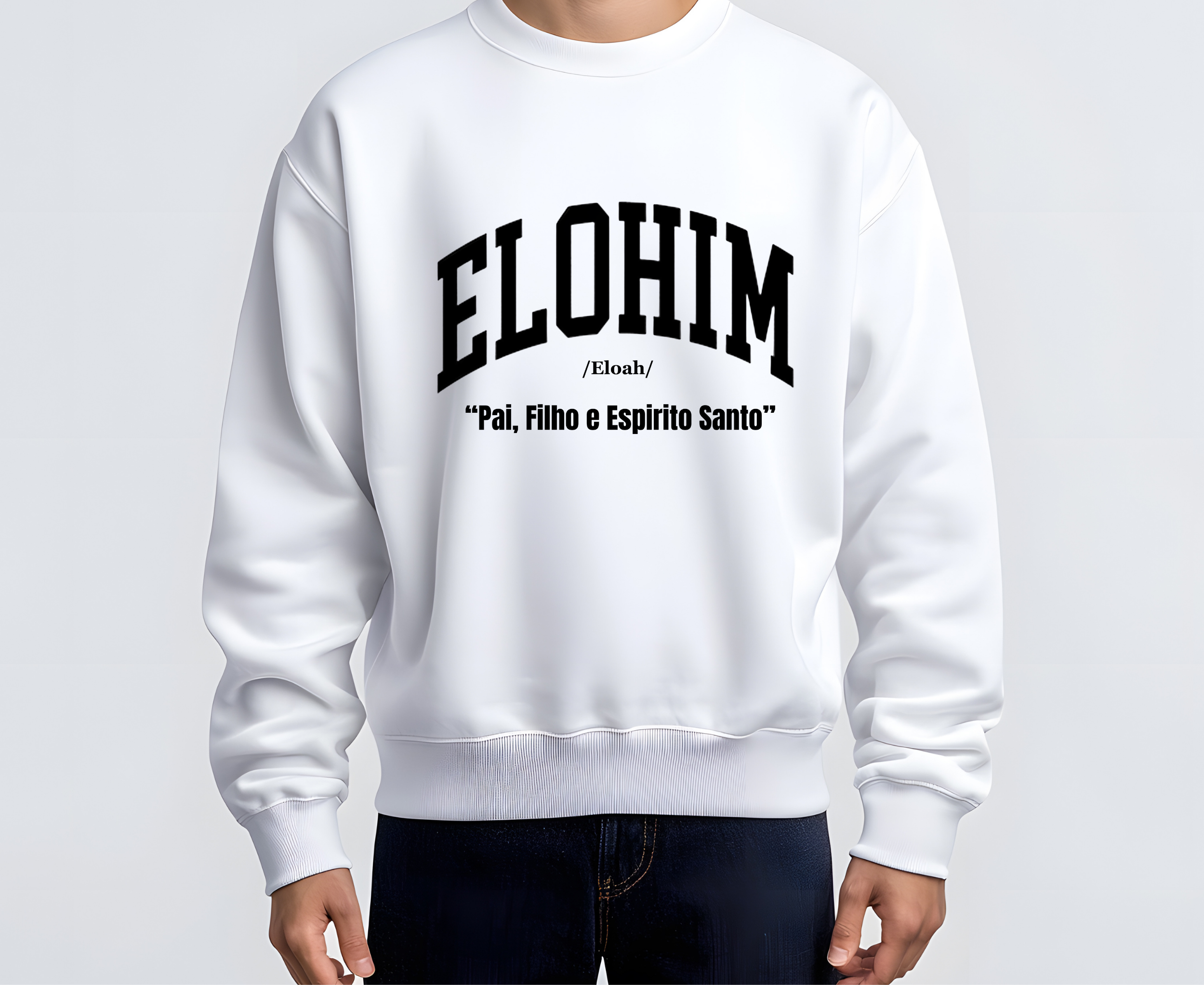 ELOHIM Iron On Vinyl | Die Cut Faith Decal | Hebrew Name Of God | Christian Shirt HTV | Bible Word Iron On | Spiritual Apparel Vinyl