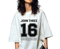 John 3:16 Iron Vinyl Decal | Die-Cut John 3:16 Scripture Design | Iron-On John 3:16 T-Shirt Graphic | DIY John 3:16 Iron-On Apparel