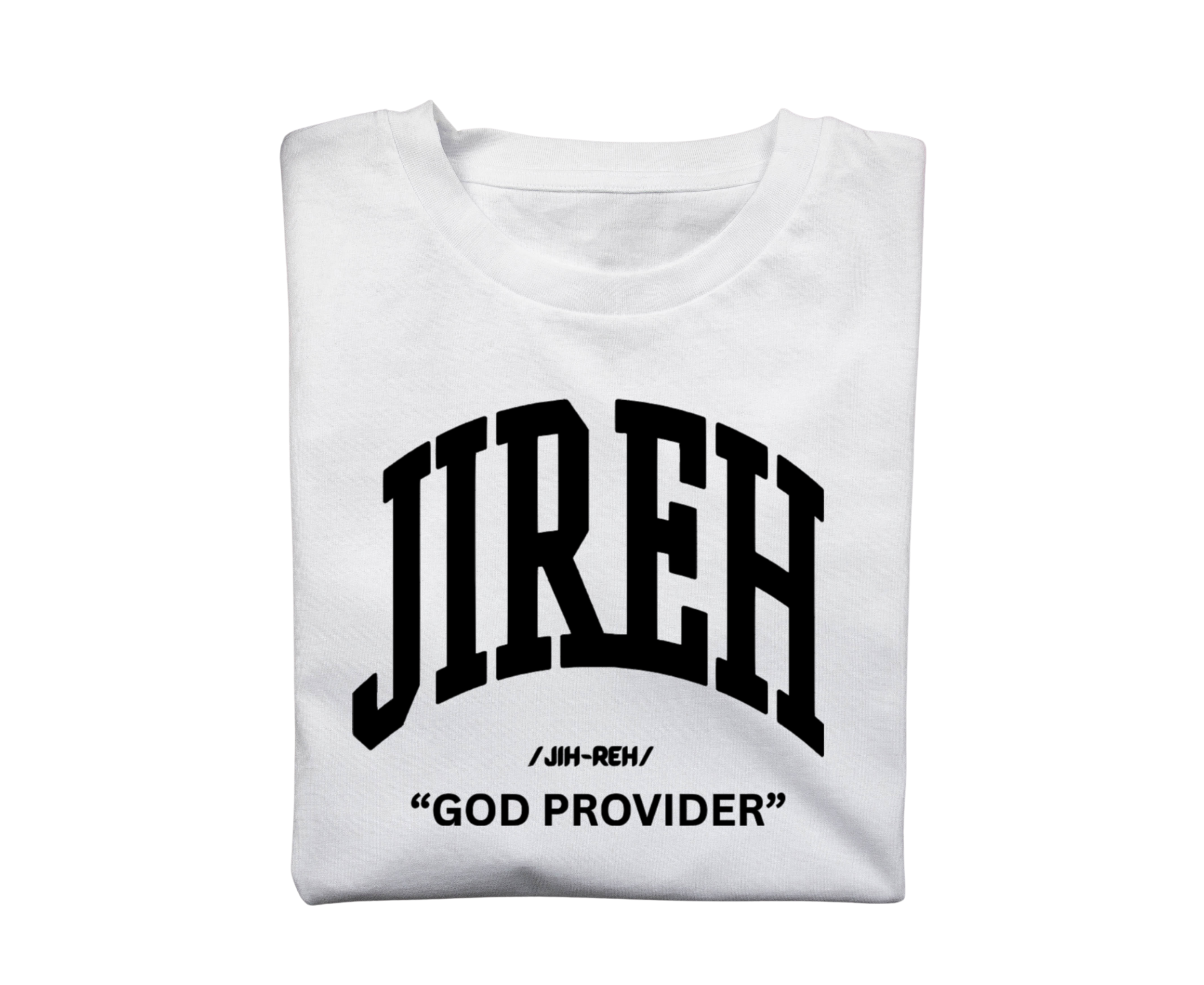 Jireh Multi-Color Vinyl Decal | Die-Cut Jireh Iron-On Shirt Design | Jireh Iron-On Apparel Graphic | DIY Jireh Iron-On