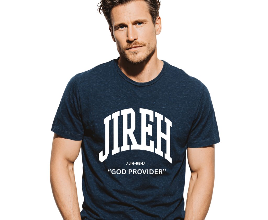 Jireh Multi-Color Vinyl Decal | Die-Cut Jireh Iron-On Shirt Design | Jireh Iron-On Apparel Graphic | DIY Jireh Iron-On