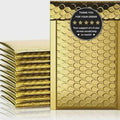 Custom Thank You Stickers, 2 Inch Round, Review Request, Black and Gold, 60 Pack