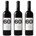 Personalized 60th Birthday Wine Labels | Custom Name Design | Glossy Bottle Decor | Set of 4