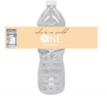 She is a Wild 1 Water Bottle Labels |12ct| Boho Flowers | Girls 1st Birthday Party Decor