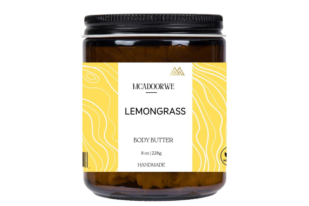 LEMONGRASS |Organic Whipped Body Butter| Exclusive| Moisturizing| 8oz