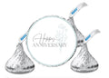 Happy Anniversary Kisses Candy Stickers | 100pcs Waterproof Glossy Vinyl | Party Favors