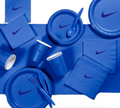 Custom Sw00sh Party, Birthday Party Dinnerware Set of 60 total pieces-Blue