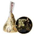 Happy New Year 2026 Chocolate Candy Kiss Labels| 100| Fun New Year Favors|Easy Celebration Setup