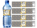 Bride Bottle Wrappers | Water Bottle Labels | 12ct | Bridal Shower & Bachelorette Favors