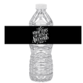 65 Whole Years Of Being Awesome Birthday Water Bottle Labels | Set Of 12 |Milestone Party Favors