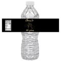 100th Birthday Water Bottle Labels |Personalized | Cheers To 100 Years|  Set of 12 | Drink wraps