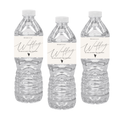 Welcome To Our Wedding Water Bottle Labels |Set of 12| Custom Drink Labels| Elegant| 8.5in
