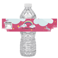 Welcome To My Slumber Party Water Bottle Labels |Glossy | 12ct| Durable| Cloud and Rainbows