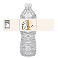 1st Birthday Water Bottle Labels | Set Of 12 | One Theme Party Favors |Custom Drink Wraps| Milestone Bottle Labels