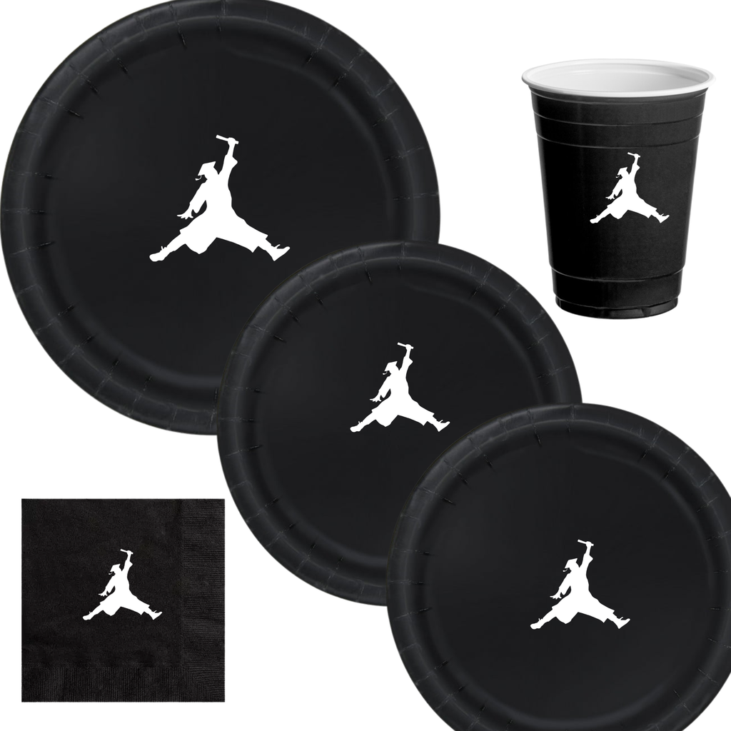 Graduation Party Plates | Disposable Dinnerware Set | Graduate Celebration Decor | Cap Gown Design | Matching set