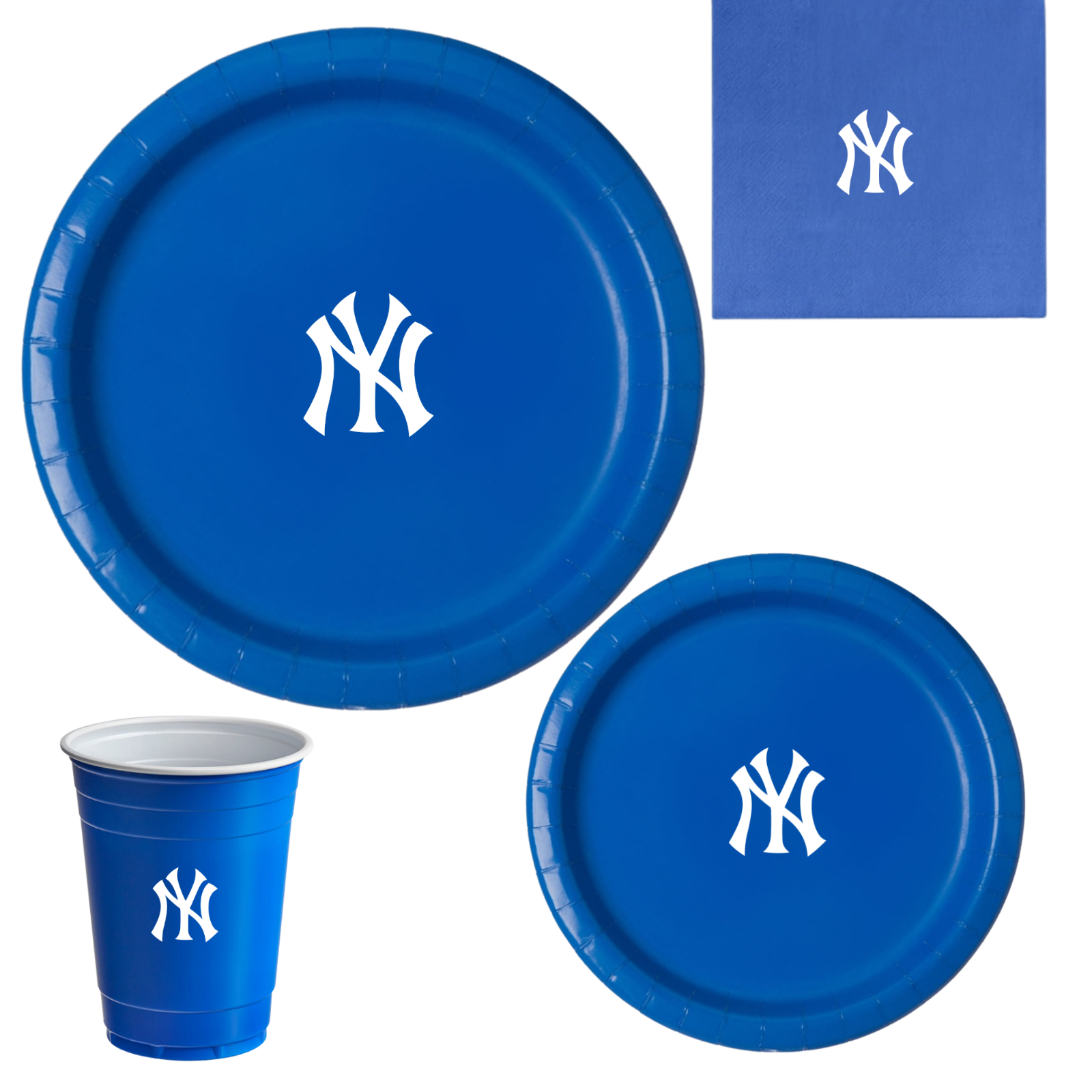 Custom New York City Party Tableware Set | 60pcs| NYC Inspired|Party Set| Sports