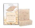 Oatmeal Cleansing Soap Bar|Cocoa Butter|Collagen infused Handmade Soap Bars|Moisturizing Bath bar