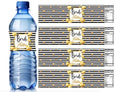 Bride Bottle Wrappers | Water Bottle Labels | 12ct | Bridal Shower & Bachelorette Favors