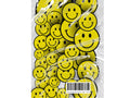 Yellow Birthday Smiley Confetti | Fun Party Decor | Mixed Sizes
