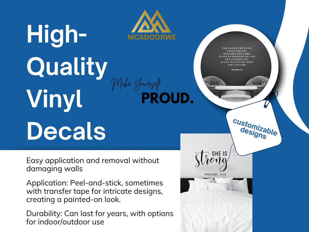 Acts 2:2 Scripture Wall Decal | Inspirational Bible Verse | Black Vinyl Large