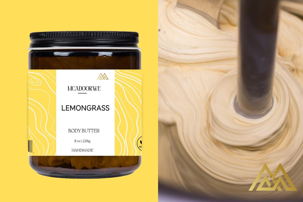 LEMONGRASS |Organic Whipped Body Butter| Exclusive| Moisturizing| 8oz