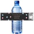Gender Reveal Water Bottle Labels | He or She Who Will It Be | Baby Shower Party Decor | Glossy