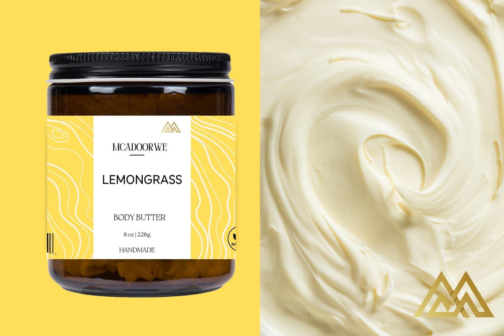 LEMONGRASS |Organic Whipped Body Butter| Exclusive| Moisturizing| 8oz