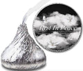 Spiritual Rest in Peace Candy Labels | Custom 0.75" Stickers | Glossy Vinyl Finish | 100 Pack