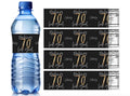 Celebrating Making 70 Look Good | 70th Birthday Water Bottle Labels | Set of 12 | Party Favors