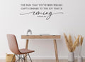 Inspirational Bible Quote Wall Art, Romans 8:18 Scripture Sign, Joy Coming Typography Print