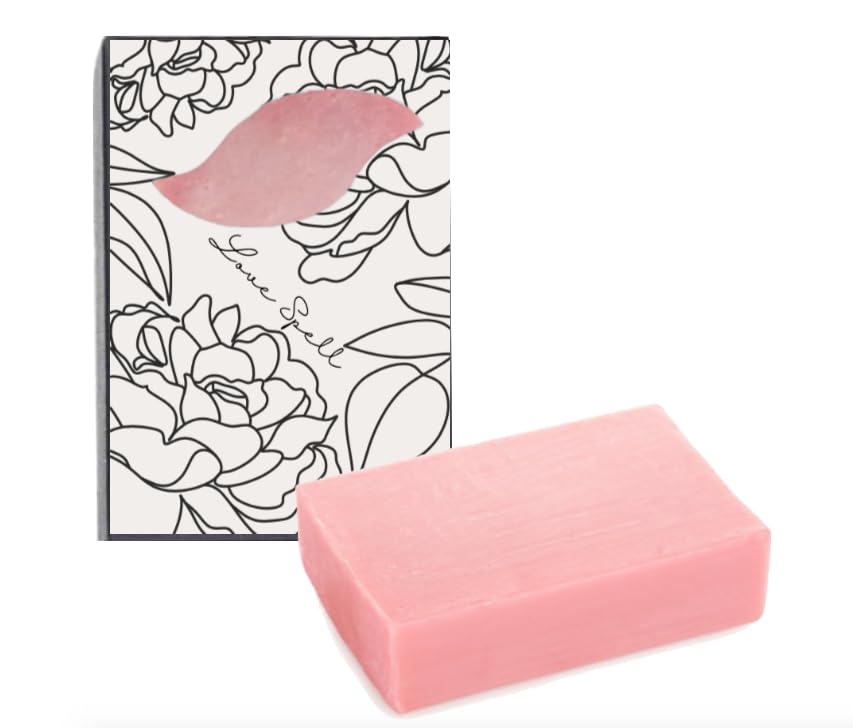 Love Spell |Fine Fragrance Cleansing Bar|Shea Butter & Collagen Handmade Soap Bars| 1 Moisturizing Bath Bar