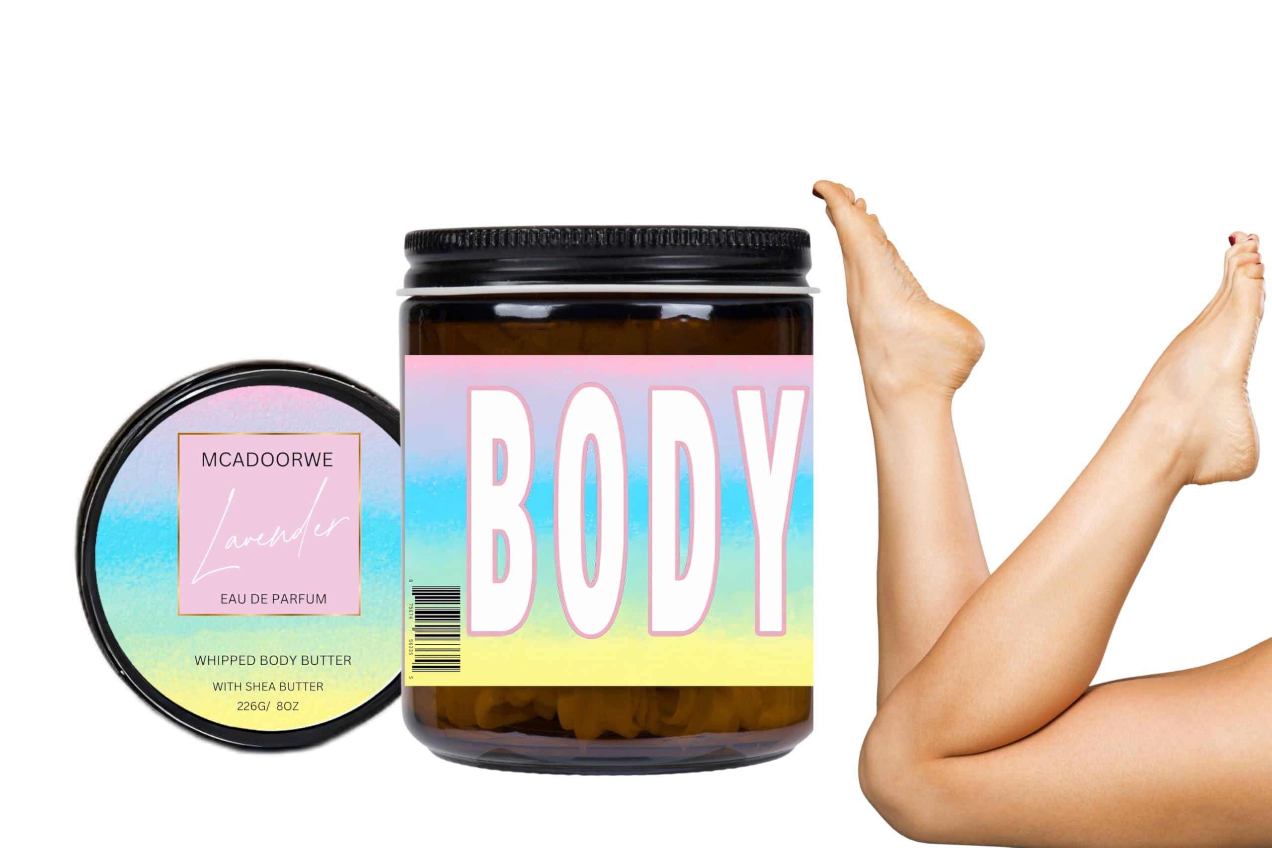 LAVENDER |Organic Whipped Body Butter| Exclusive| Moisturizing| 8oz