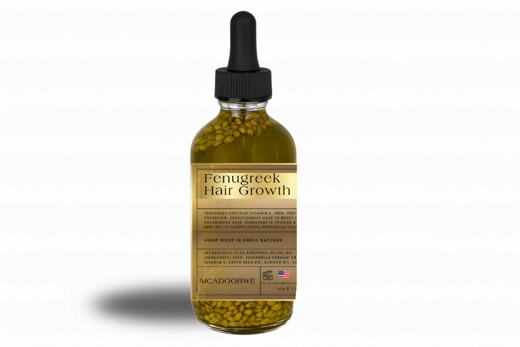 Fenugreek Hair Growth Oil | Strengthening Oil | 4 oz | Grow Healthy Natural Hair