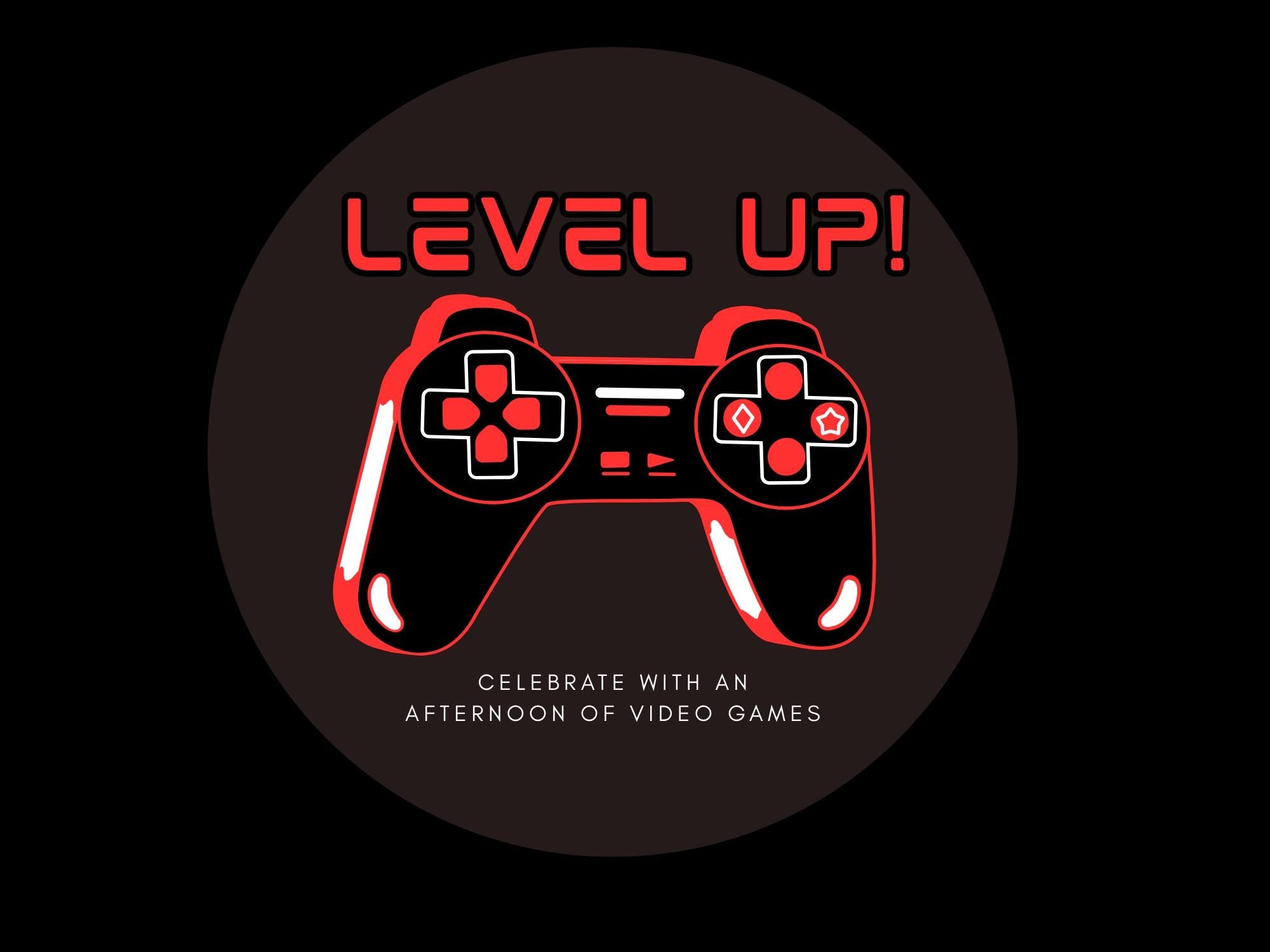 Game Controller Candy Kiss Stickers | Black Red Gaming Theme | 100 Pack