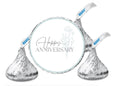Happy Anniversary Kisses Candy Stickers | 100pcs Waterproof Glossy Vinyl | Party Favors