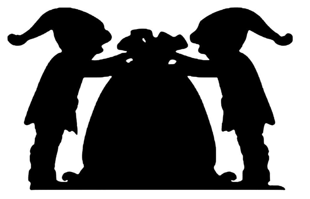 Christmas Kids Opening Present Window Cling Decal | Large | Reusable| 18 W
