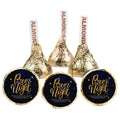 Prom Night Candy Stickers | 100 Chocolate Kiss Labels | Glossy 0.75in Peel & Stick | Prom Party Table Favors