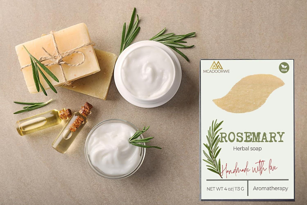 Rosemary |Aromatherapy Massage Bath Bar|Shea Butter & Collagen Handmade Soap| Moisturizing Bath Bar