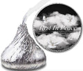 Spiritual Rest in Peace Candy Labels | Custom 0.75" Stickers | Glossy Vinyl Finish | 100 Pack