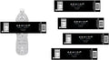 Senior Graduation Water Bottle Labels, Season 20 Episode 25, 8.5 x 2 in, 12pcs