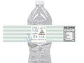 Baby Shower Water Bottle Labels | The Last Sail Before the Veil | Nautical Boat Theme |12pcs