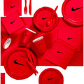 Custom Sw00sh Party, Birthday Party Dinnerware Set of 60 total pieces-Red & Black