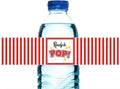 Ready To Pop Baby Shower Water Bottle Labels | Popcorn Theme