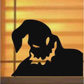 Halloween Window Cling Silhouette Decoration, Spooky Ghost Decal, 15.8 x 11.5 in