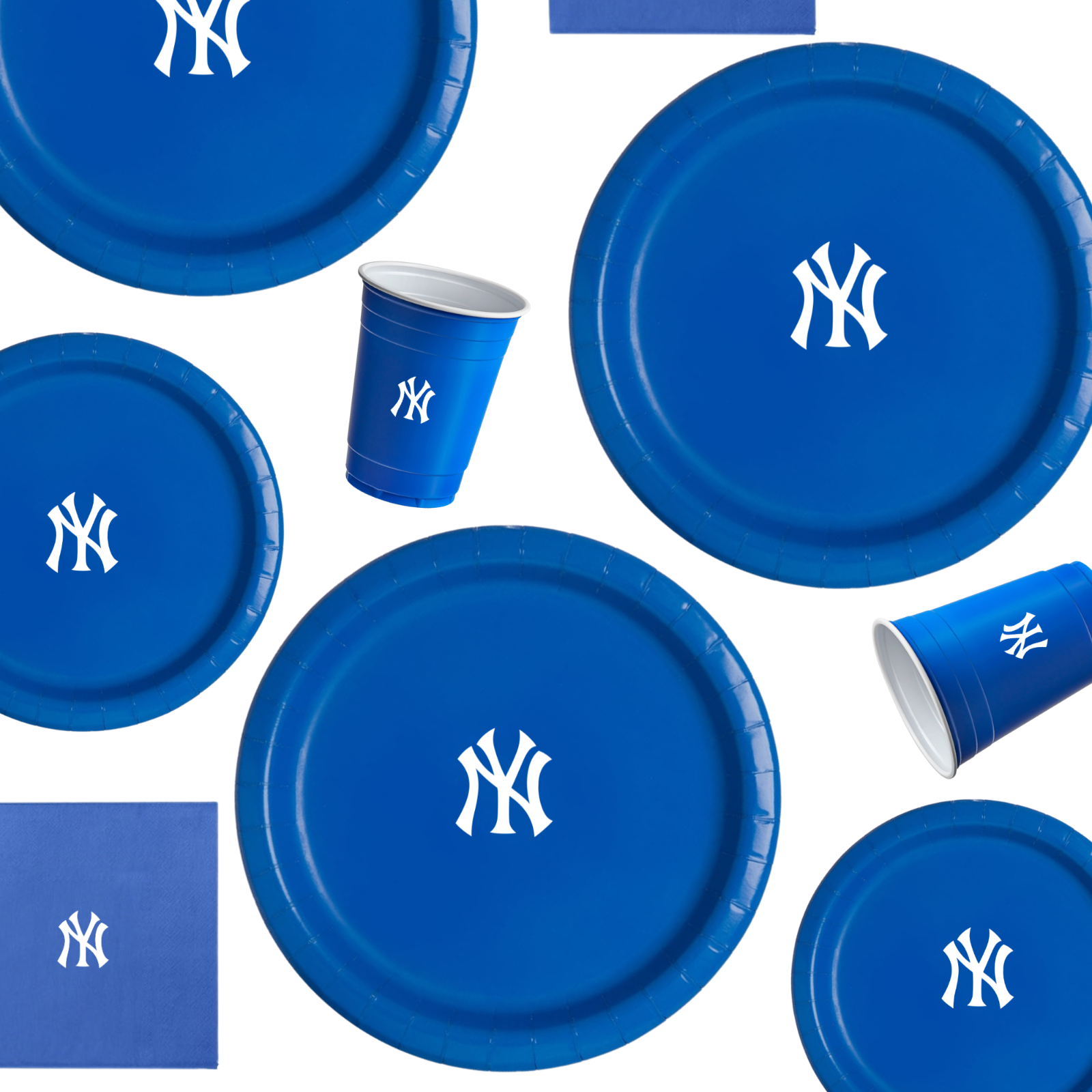 Custom New York City Party Tableware Set | 60pcs| NYC Inspired|Party Set| Sports