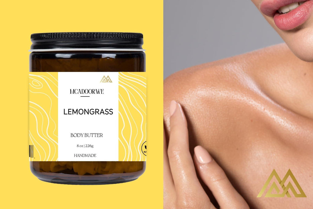 LEMONGRASS |Organic Whipped Body Butter| Exclusive| Moisturizing| 8oz