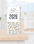 Class Of 2026 Graduation Mint Labels | Personalized Party Favors | Graduation Nutrition Facts | Mint Candy Labels | Set of 30