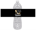 55 And Fabulous Birthday Water Bottle Labels | Set Of 12 | Milestone Party Favors |Elegant Drink Wraps