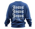 Jesus The Way The Truth The Life Iron On Vinyl | 11.4x14 Faith Decal | Christian Apparel