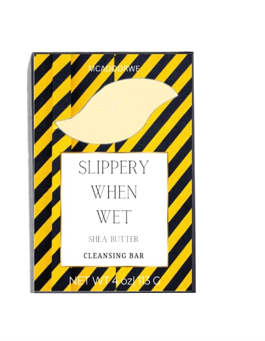 Slippery When Wet Cleansing Soap Bar| Shea Butter|Collagen infused Handmade Soap Bars| 1 Moisturizing Bath Bar